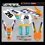 Custom Enduro Factory Graphics Kit Ktm Excf 350 450 Dhl 2012 2013 2014 2015. Fixed Price $159.99.