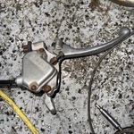 2003 Yamaha Raptor 80 Throttle With Cable And Brake Lever Complete Oem. Fixed Price $60.00.