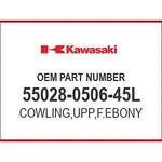 Kawasaki Cowling,upp,f.ebony 55028-0506-45L Oem New. Fixed Price $388.92.