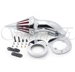 Air Cleaner Kits Intake Filter For Yamaha Vstar V-star 650 All Year '86-'12 Chro. Fixed Price $76.70.