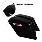 5" Stretched Hard Saddlebags 5X7'' Speaker Lids Fit For Harley Touring 2014-2024. Fixed Price $279.99.