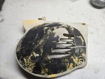 1977 Suzuki Rm 125 Side Cover 47111-41300. Fixed Price $30.00.