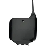 Ufo Number Plate Front Black HO02674001 For Honda CR500R/CR125R/CR250R 2-STROKE. Fixed Price $31.06.