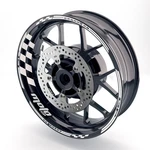 17 Inch GP01 White Vinyl Wheel Rim Stickers For Yamaha FZ07 MT-07 18 19 20 21. Fixed Price $29.40.