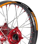 For Yamaha Yz 250FX 15-23 22 Wheel Stickers Rim 21" 18" Dirt Bike P03B Orange. Fixed Price $28.75.