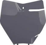 Polisport Front Number Plate 8664900007 Gray Ktm 350 Xc 125 Sx. Fixed Price $27.95.