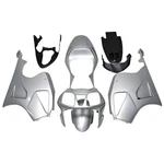 Injection Abs Silver Fairing Kit For 2000-2006 Honda VTR1000 RVT1000R Bodywork. Fixed Price $290.95.
