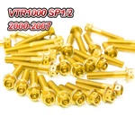 Gold Crankcase Engine Cover Bolts For VTR1000 SP1/2 01 02 03 04 05 06 07. Fixed Price $57.06.
