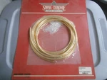 Nos Show Chrome Accessories 20' Roll Gold Edge Guard Trim 900251EG. Fixed Price $14.98.