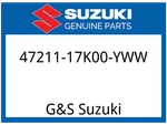Suzuki Oem Part 47211-17K00-YWW Cover,frame,lh (white). Fixed Price $146.99.
