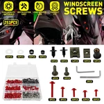 253PCS For Suzuki GSX1300R/R600/R750 SV650 Complete Fairing Screws Bolts Red. Fixed Price $26.59.