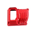 Red Transmission Top Cover For Harley M8 Touring Road Street Glide Flht Flhr 17+. Fixed Price $89.95.