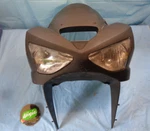 2003 Kawasaki 636 Ninja Front Upper Fairing Bodywork Damaged Headlight Screen 04. Fixed Price $289.99.