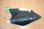 2005 Kawasaki KX250F Left Side Cover / Lt. Panel. Fixed Price $20.00.