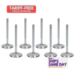 Air Flow 1955723, Set Of Sbc/sbf 1.600 Exhaust Valves 8MM 5.030 Oal Stainless. Fixed Price $292.78.