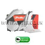 Ktm 150/200/250/300/450/505 Xcf 2008-2010 White Polisport Plastics Kit. Fixed Price $140.63.