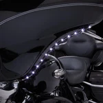 Ciro Bat Blades Fairing Trim Black Led Drl Turn Signal Harley 45102. Fixed Price $164.99.