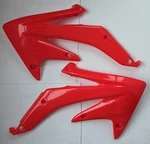 New Shop Soiled Red Ufo Plastics Honda CRF450R Radiator Scoops 05-08 HO03655-070. Fixed Price $33.42.