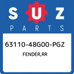 63110-48G00-PGZ Suzuki Fender,rr 6311048G00PGZ, New Genuine Oem Part. Fixed Price $403.44.