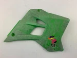 Oem Rh Radiator Shroud 49089-5235-6W For 95-06 Kawasaki KDX200 KDX220. Fixed Price $19.95.