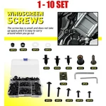 194-1940 Complete Fairing Screw Bolt Nut Kit For Onda Yamaha Suzuki Ducati Black. Fixed Price $25.64.