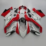 Fairing Kit For Ducati Panigale V4S 2018 2019 2020 Red White Painted Bodywork. Fixed Price $443.99.