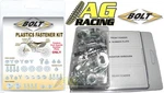 Bolt Plate Fender Fork Guards Plastic Fastener Kit Yamaha Yzf 450 2010-2011. Fixed Price $37.02.