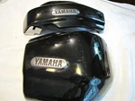 2000 Yamaha V-star 1100, 650 Classic Side Covers Black, Left+right With Emblems. Fixed Price $101.13.