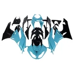 Blue Black Abs Fairings For 2009-2012 Kawasaki Ninja ZX6R Injection Bodywork Kit. Fixed Price $234.95.