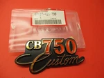 Nos Oem New Original Honda 1980-82 CB750C Custom Side Cover Emblem 87127-425-730. Fixed Price $99.99.