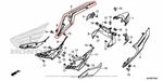 New Oem Honda Rear Right Cowl Fender Silver Gray. Fixed Price $99.95.