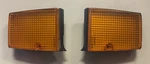 Rare!! 83-84 Honda Aero Lead NH80 Front Handlebar Headlight Cover Reflectors R&l. Fixed Price $120.00.