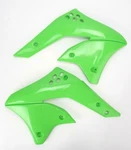 Ufo Plastics Radiator Covers Green Motorcycle Dirt Bike KA03770-026 0520-0382. Fixed Price $42.26.