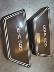 1978 Yamaha XS500C Side Covers, Left And Right, Good Tabs. Fixed Price $69.99.