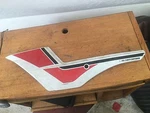 85 Suzuki GS-700ES Left Side PANEL,47211-06A00. Fixed Price $49.00.