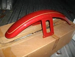 Harley Davidson Fxdwg New Front Fender Patriot Red Part #59924-80A. Fixed Price $220.00.
