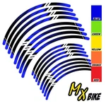 Dot Dirt Bike Rim Wraps Sticker For Yamaha Yz 250FX 15-21 18 19 20. Fixed Price $27.79.