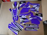 Flu PTS4 Graphics Yamaha YZ250F YZ400F YZ426F 1998 1999 2000 2001 2002. Fixed Price $49.99.