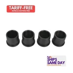 Joes 25900, Set Of 4 Black Plastic Torsion Bar Bushing Micro Sprint 7/8IN .083W. Fixed Price $68.60.
