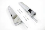 Chrome Windshield Deflector Set For Harley Davidson 1985-2005. Fixed Price $110.95.