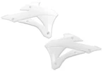 Ufo White Radiator Shroud Set 14-21 KX100, KX85. Fixed Price $19.95.
