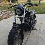 Front Headlight Fairing Mask For Harley Sportster 1200 XL883L Dyna Fx 1973-UP. Fixed Price $42.95.