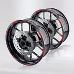 Red 17'' Rim Wheel Sticker Decal Strip Tape L02B For Suzuki Gsx 750. Fixed Price $36.50.