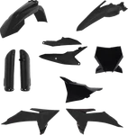 Acerbis 2987140001 Full Replacement Plastic Kit Ktm 85 Sx 2014 2017 Black. Fixed Price $177.15.