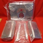 Nos Harley Davidson Chrome Fork Cover Kit Part # 67890-91A (softail). Fixed Price $75.00.