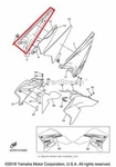 New Oem Yamaha Right Rear Side Cover White. Fixed Price $44.95.