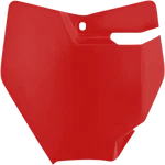 Acerbis Front Number Plate - Red 2449400004. Fixed Price $27.95.