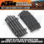 New Ktm Black Radiator Protection 125 Sx 150 250 300 Exc A46035036044C1. Fixed Price $62.47.