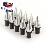 Silver Windshield Motorcycle Spike Kit Bolts Screws. Fixed Price $14.99.