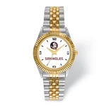 Florida State University Pro Two-tone Mens Quartz Watch Style FSU165 $112.90. Fixed Price $112.90.